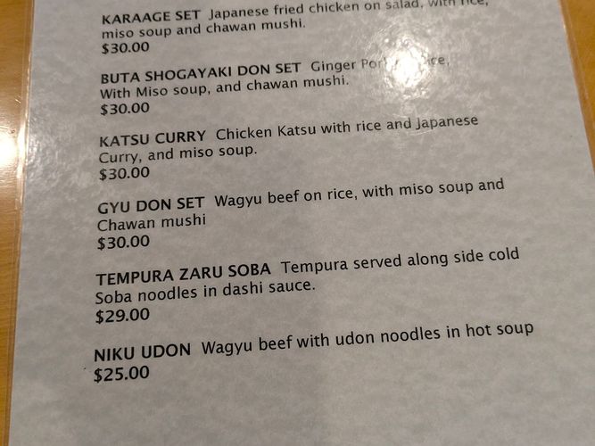 lunch menu specials